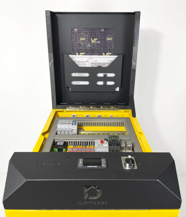 Toplotne pumpe voda voda ecoBOX prikaz kontrolera